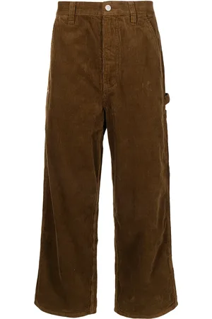Izzue Pantalones de pana anchos