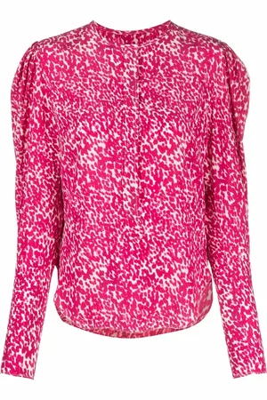 Isabel Marant Blusa de seda con estampado floral