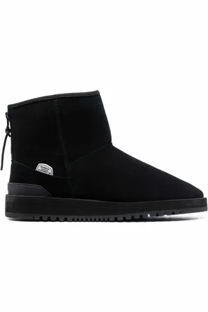 SUICOKE Botines con ribete de lana