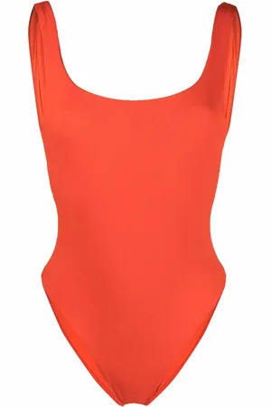 Manokhi Traje de baño con cuello redondo