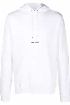 Saint Laurent Hoodie con logo estampado