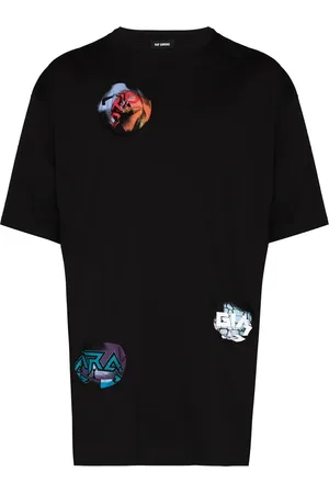 RAF SIMONS Playera oversize Pocket Holes