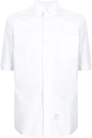 Thom Browne Camisa con motivo de rayas RWB