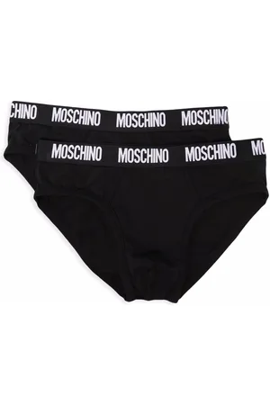 Moschino Ropa interior con logo en la pretina