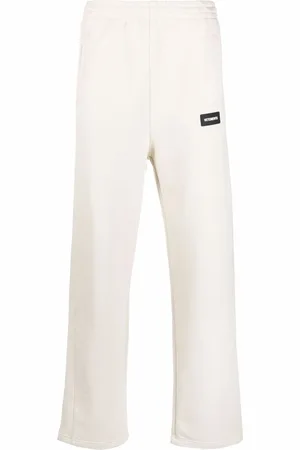 Vetements Pants con parche del logo