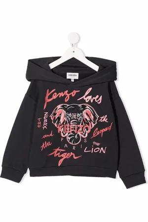 Kenzo Hoodie con logo bordado