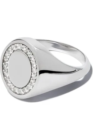 Hatton Labs Anillo de sello ovalado