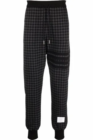 Thom Browne Pants con paneles a cuadros