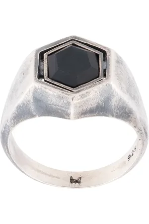 M. COHEN Anillo The Hexagon Spinning