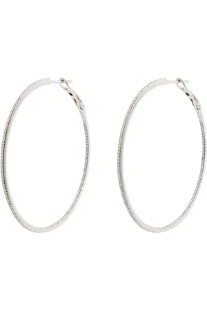 Dana Rebecca Designs Arracadas en oro blanco de 14 kt con diamante