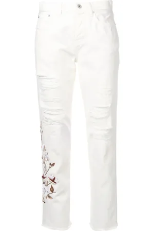 OFF-WHITE Jeans con efecto envejecido