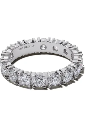 De Beers Platinum DB Classic Full Eternity diamond 3.5mm band