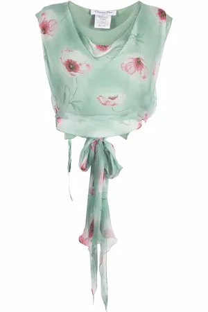 Dior Blusa con estampado floral 2003 pre-owned