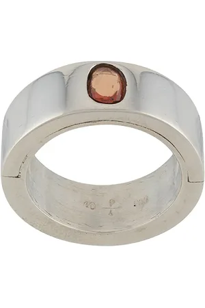 PARTS OF FOUR Anillo con detalle de zafiro