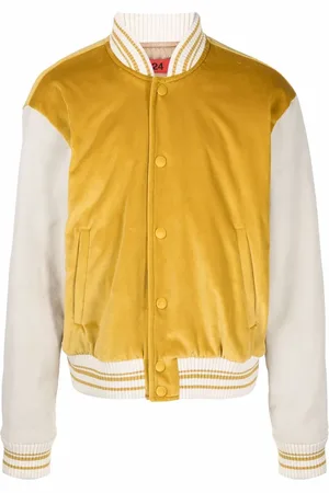 424 FAIRFAX Chamarra bomber con diseño de dos tonos