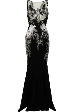 Saiid Kobeisy Vestido de fiesta con bordado floral