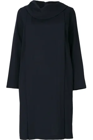 Comme des Garçons Tricot high folded neck dress