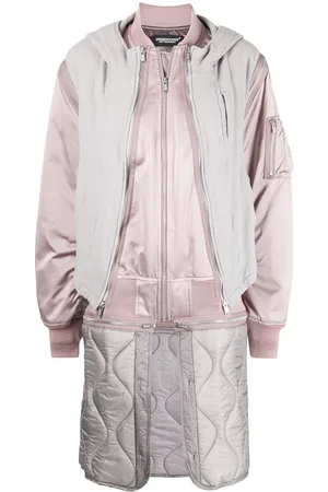UNDERCOVER Abrigo bomber con múltiples capas