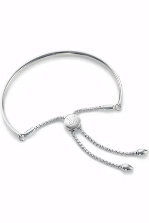 Monica Vinader Pulsera Fiji de plata de ley