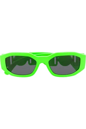 VERSACE Lentes de sol con armazón ovalada