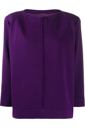 Saint Laurent Cárdigan estilo boxy 1980
