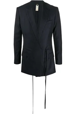Gianfranco Ferré 2000s pre-owned pinstriped blazer
