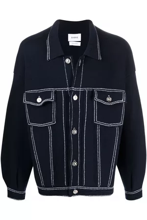 Barrie Chamarra de mezclilla oversize