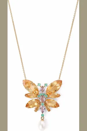 Dolce & Gabbana Collar en oro amarillo de 18kt con gemas