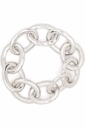 TOM WOOD Pulsera Chunky Link en plata de ley