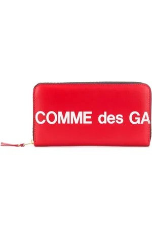 Comme des Garçons Cartera rectangular con logo