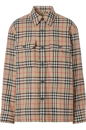 Burberry Sobrecamisa con motivo Vintage Check