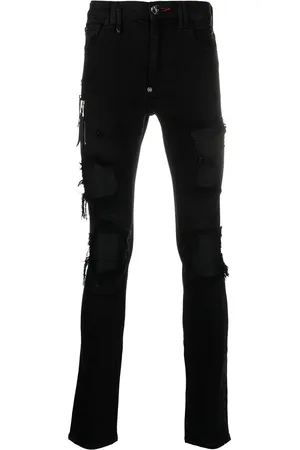 Philipp Plein Skinny jeans Biker Destroyed