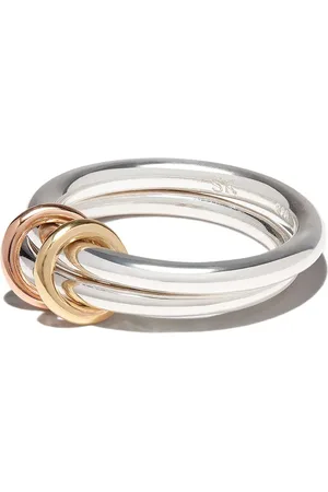 SPINELLI KILCOLLIN Anillo Calliope en plata, oro dorado, rosa y amarillo de de 18kt