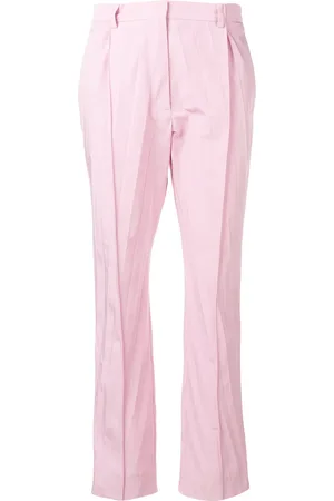 VALENTINO GARAVANI Pantalones capri con pliegues