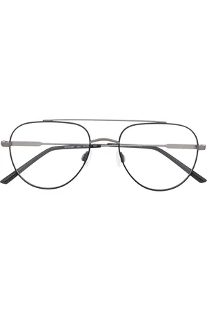 Calvin Klein Lentes estilo piloto con acabado mate