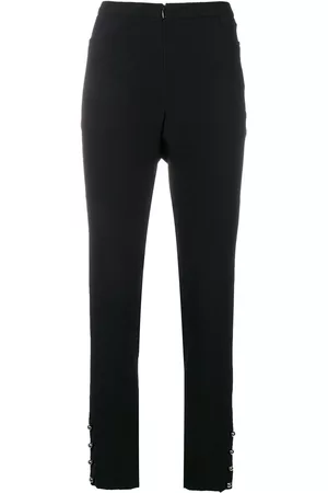 CHANEL High waist tailored trousers