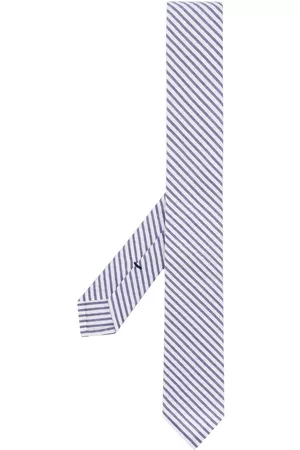Thom Browne Hombre Corbatas - Corbata de rayas con tejido seersucker