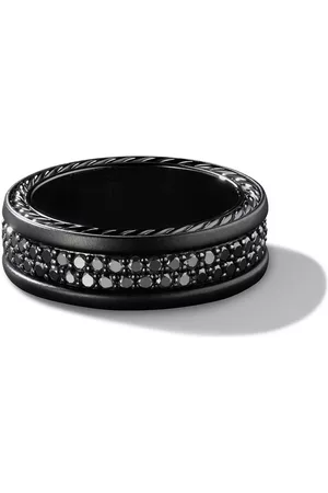 David Yurman Anillo Streamline Two Row con diamantes de 6.5mm