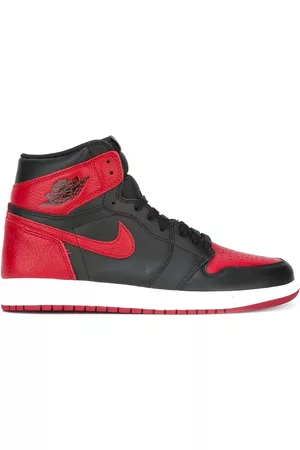 Tenis nike de bota hombre shops rojos