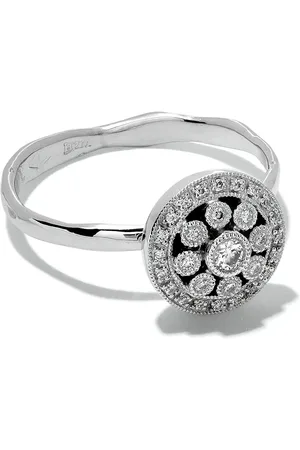 WOUTERS & HENDRIX Anillo en oro blanco de 18kt con diamantes