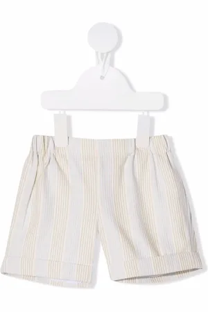 LA STUPENDERIA Shorts con motivo de rayas