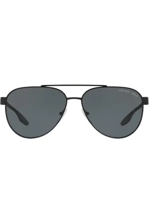 Prada Lentes de sol con armazón estilo piloto