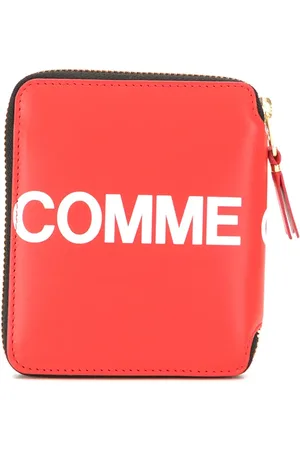 Comme des Garçons Cartera con logo y cierre
