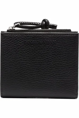 Emporio Armani Cartera con efecto texturizado