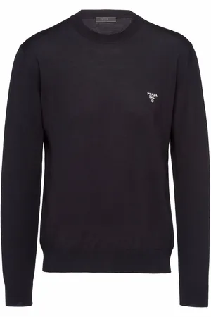Prada Suéter con logo bordado