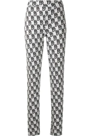 We11 Done Leggins tejidos con logo