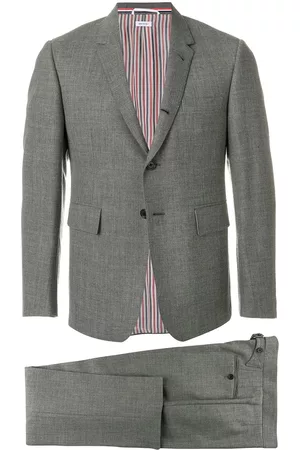 Thom Browne Hombre Corbatas - Classic Suit With Tie In 2ply Fresco