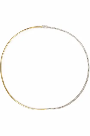 DELFINA DELETTREZ Collar en oro de 18kt con diamantes 1997
