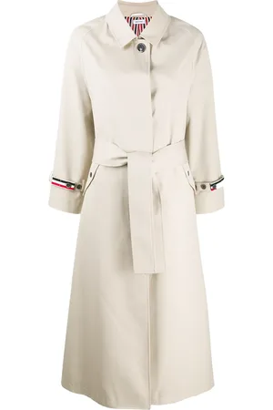 Thom Browne Sobretodo con manga raglán