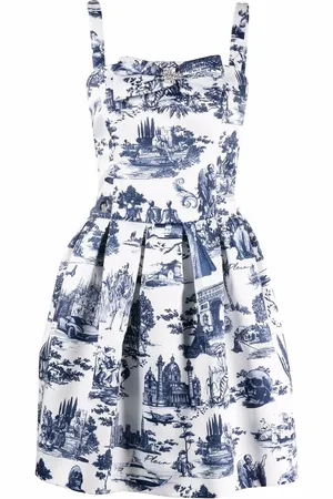 Philipp Plein Vestido con estampado En Plein Air
